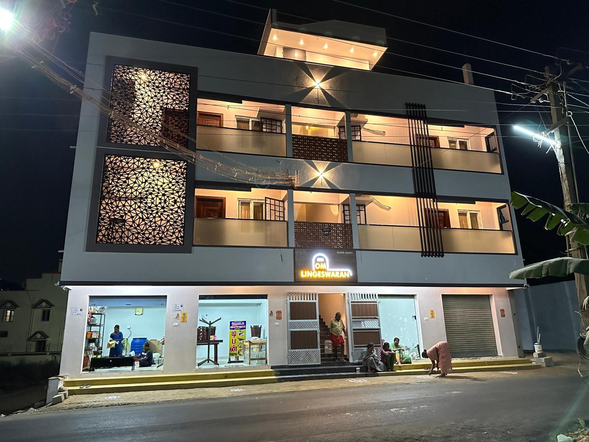Om Lingeswaran Home Stay Tiruvannāmalai エクステリア 写真